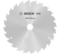 Bosch 1x Lame de scie circulaire filaire PRO Wood pour scies à onglets | pour Bois résineux, Bois dur, Ø 254 mm Professional Accessoire Scie circulaire à onglets filaire
