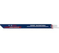 Bosch 1x Lame EXPERT Hard Nail Pallets S1122CHM | pour Bois avec métal dur, Bois avec clous durs, Longueur 225 mm Professional Accessoire Scie sabre