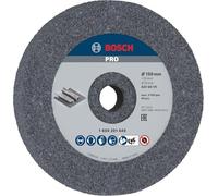 Bosch 1x Meule assiette PRO Metal pour tourets à meuler, alésage 20 mm | pour Acier, Ø 150 mm Professional Accessoire Touret à meuler