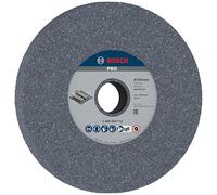 Bosch 1x Meule assiette PRO Metal pour tourets à meuler, alésage 32 mm | pour Acier, Fonte, Ø 200 mm Professional Accessoire Touret à meuler