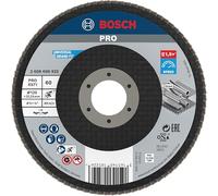 Bosch Disque à lamelles Bosch X571, pour métal, coudé, 125 x 22,23 mm, 60, verre Quantité:10