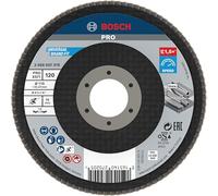 Bosch Plateau à lamelles X571 Best for Metal Ø115 mm Grain 120 Surface bombée Quantité 10