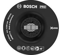 Bosch 1x Plateau de ponçage moyen PRO Backing Pad , X-Lock (Ø 125 mm, Professional Accessoire Petite meuleuse angulaire)