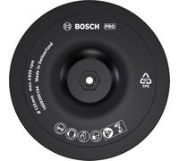 Bosch 1x PRO Backing Pad pour perceuse, auto-agrippant | Ø 125 mm Professional Accessoire Perceuses/visseuses rotatives