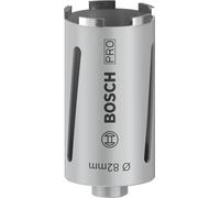 Bosch 1x PRO Core Cutter dry pour forets diamantés, G 1/2 pouce | pour Briques silicocalcaires, Brique, Ø 82 mm Professional Accessoire Foret diamanté