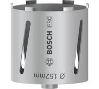 Bosch Couronne de forage à sec diamantée G 1/2" 152 mm, 150 mm - 7 segments, 7 mm - 1 pièce