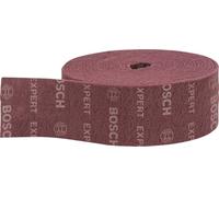 Bosch 1x Rouleaux en non-tissé EXPERT N880 (pour Tôles en acier, Acier inoxydable, Largeur 115 mm, Longueur 10 m, très fin A, Professional Accessoire Ponçage manuel)