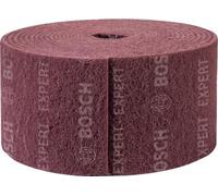 Bosch 1x Rouleaux en non-tissé EXPERT N880 (pour Tôles en acier, Acier inoxydable, Largeur 150 mm, Longueur 10 m, très fin A, Professional Accessoire Ponçage manuel)