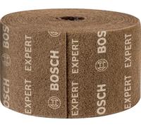 Bosch 1x Rouleaux en non-tissé EXPERT N880 (pour Tôles en acier, Acier inoxydable, Largeur 150 mm, Longueur 10 m, Extra cut A, Professional Accessoire Ponçage manuel)