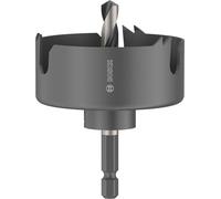 Bosch 1x Scie trépan avec adaptateur Wood and Drywall | pour Cloison sèche, Bois résineux, Ø 60 mm Professional Accessoire Perceuses