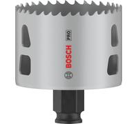 Bosch 1x Scie trépan PRO Multi Material Power Change Plus (pour Bois résineux, Cloison sèche, Ø 67 mm, Professional Accessoire Perceuses/visseuses rotatives)