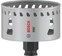 Bosch 1x Scie trépan PRO Tile Power Change Plus (pour Carreaux de Hard Ceramic, Céramique tendres, Ø 76 mm, Professional Accessoire Perceuses)