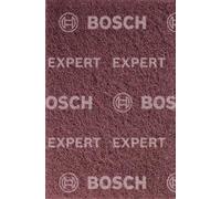 Bosch 1x Tampons en non-tissé EXPERT N880 pour le ponçage manuel | pour Tôles en acier, Acier inoxydable, Ø 152x229 mm Medium A, Professional Accessoire Ponçage manuel