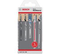 Bosch 2 607 011 438 Lame de scie sauteuse, à chantourner et sabre Lames de scie sauteuse Carbone 15 pièce(s), Jeu de lames de scie