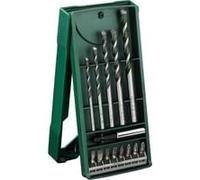 Bosch Accessories 2607017161 Forets universels-Set Mini X-Line 14 Pièces, Argent/Noir