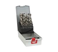Bosch 2-608-587-017 : Jeu de 25 forets HSS-G pour perceuse, dimensions colis 450x400x250 mm, acier rapide (HSS-G)