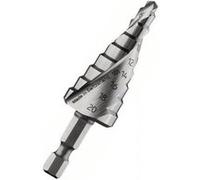 Bosch 2 608 597 524 Foret Étagé Acier Rapide Diamètre Étages 4/20 Mm / Diamètre Queue 0,6 Cm / Longueur Totale 75 Mm G