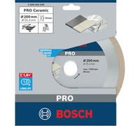 Bosch Disque à tronçonner diamanté PRO Ceramic 200 x 25,4 mm 2608602636