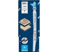 Bosch 100x Expert Hardwood 2side clean T 308 BF Lame de scie sauteuse - 2608900546