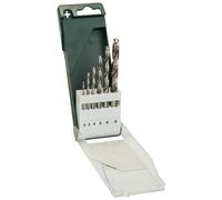 Bosch Accessories 2609255060 HSS Jeu de forets pour le métal 6 pièces 2 mm, 3 mm, 4 mm, 5 mm, 6 mm, 8 mm meulé DIN 338 tige