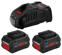 Pack 2 Batteries BOSCH ProCORE18V 5,5Ah Professional + Chargeur GAL 1880 CV Professional
