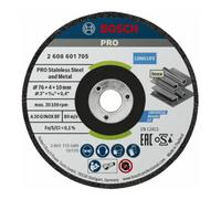 Bosch 2 meules à ébarber 76 x 4 x 10 mm Expert for INOX A 30 Q INOX BF; 76mm; 4mm; 10mm Quantité:2
