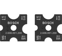 Bosch 2 x Set de perforateurs PRO M6 M8 M10 M12 (pour Acier, Acier inoxydable, 81 x 55 mm,)
