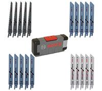 Bosch Lames de scie sauteuse TOUGH BOX 20 pièces Bois et métal 2607010902