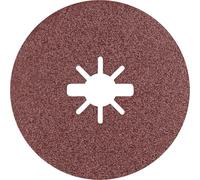 Bosch 25x Disque EXPERT R781 Prisma Fibre Disc, X-Lock | pour Acier, Tôles en acier inoxydable, Grain 60, Professional Accessoire Petite meuleuse angulaire