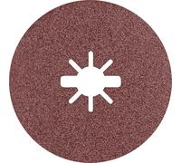 Bosch 25x Disque EXPERT R781 Prisma Fibre Disc, X-Lock | pour Acier, Tôles en acier inoxydable, Grain 80, Professional Accessoire Petite meuleuse angulaire