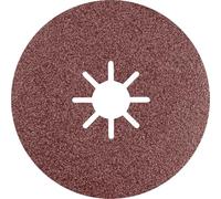 Bosch 25x Disques sur fibre céramique EXPERT R781 Prisma 180 mm (pour Acier, Acier inoxydable, Ø 180 mm, Grain 80, Professional Accessoire Grande meuleuse angulaire)