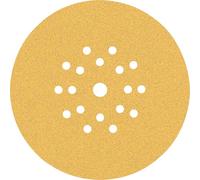 Bosch 25x Feuilles abrasives EXPERT C470 à 19 trous (pour Peinture sur bois, Bois dur, Ø 225 mm, Grain 80, Professional Accessoire Ponceuse pour cloison sèche)