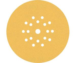 Bosch 25x Feuilles abrasives EXPERT C470 à 19 trous | pour Peinture sur bois, Bois dur, Grain 120, Professional Accessoire Ponceuse pour cloison sèche
