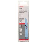 Bosch 25x Lame de scie sabre pour métal S123XF | pour Profilés et tuyaux en métal, Métaux non ferreux, Longueur 150 mm Professional Accessoire Scie sabre