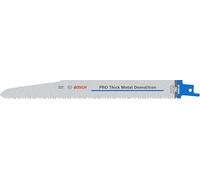 Bosch 25x Lame de scie sabre PRO Thick Metal S1130CF Demolition | pour Profilés et tuyaux en métal, Métaux non ferreux, Longueur 225 mm Professional Accessoire Scie sabre