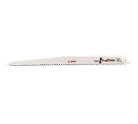 Bosch 25x Lame de scie sabre S1411DF de démolition multi-matériaux | pour Bois avec clous durs, Bois de chantier, Longueur 300 mm Professional Accessoire Scie sabre