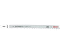 Bosch 25x Lame de scie sauteuse PRO Multi Material thick and thin T345XF | pour Bois clouté, Acier, Longueur 132 mm Professional Accessoire Scie sauteuse
