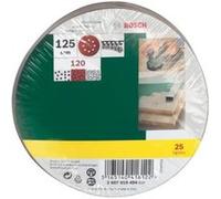Bosch 2607019494 Lot De Feuilles Abrasives Pour Ponceuse Excentrique Grain 120/125 Mm 25 Pièces G