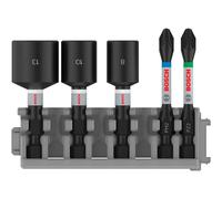 Bosch 2608522350 Impact Contrôle Tournevis Et Tourne-écrou Set (5 Pièces)