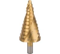 Bosch foret étagé HSS-TiN pour presse-étoupes 6-37 mm 93 mm 12 étapes - 2608587435