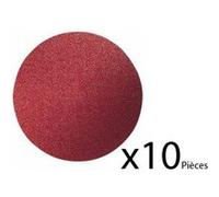 Bosch 2608605428 Lot De 10 Disques Abrasifs Pour Meuleuse D'Angle Diamètre 115 Mm Grain 80 Fixation Velcro G