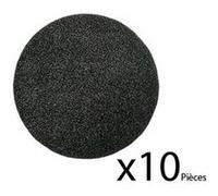 Bosch 2608606756 Lot De 10 Disques Abrasifs Diamètre 125 Mm Grain 80 Fixation Velcro G