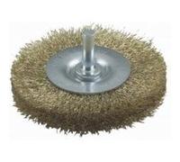 Bosch Brosse circulaire 2608622009, 75 mm, fils ondulés/laitonnés 0,2 mm, 10 mm, 4500 tr/min