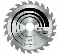 Bosch Lame de scie circulaire Bosch Optiline Wood pour scies circulaires à main 184 x 30 x 2,6 mm 36 Quantité:1
