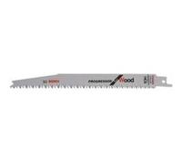 Bosch Professional Coffret de 25 lames de scie sabre S 2345 X Progressor for Wood (pour le bois, 200 x 19 x 1.25 mm, accessoires pour scie sabre)