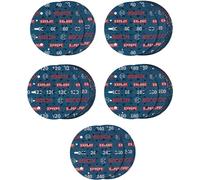 Bosch 2608902470 Jeu de disques abrasifs diamètre 150 mm 1 pce