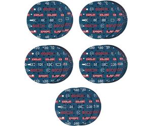 Bosch 2608902470 Jeu de disques abrasifs diamètre 150 mm 1 pce
