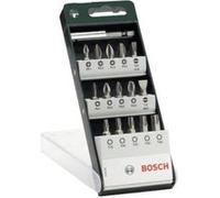 Bosch 2609255977 Kit Tournevis Embouts De Vissage + Porte-Embouts Universel Qualité Standard 25 Mm 16 Pièces G