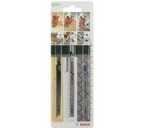 Bosch 2609256777 Assortiment De Lames De Scie Sauteuse Progressor 3 Pièces G