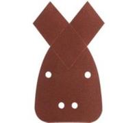 Bosch Feuilles abrasives pour ponceuse Multi 95 x 135 mm Grain 80 – Lot de 5 – 2609256A69